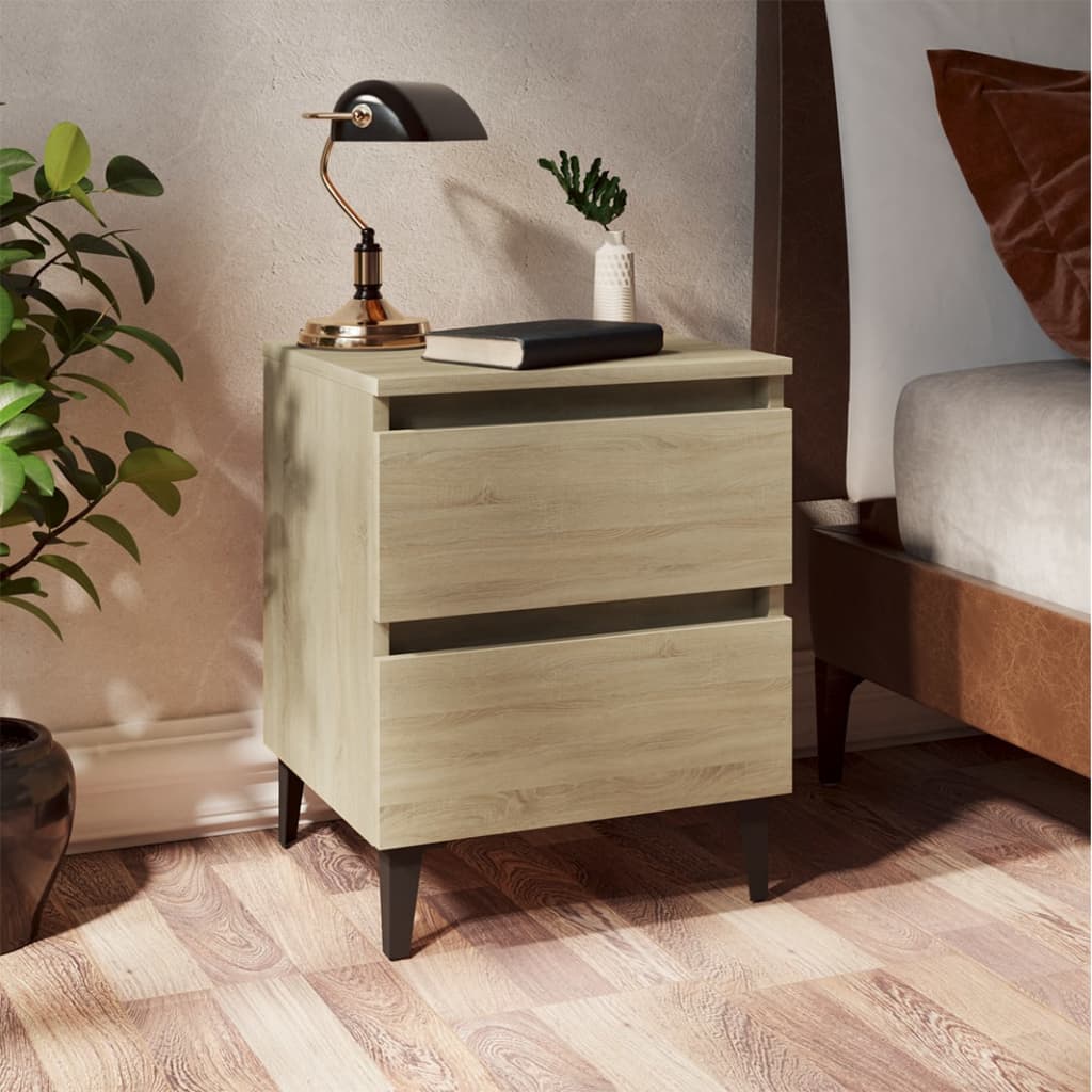 Nachttisch Sonoma-Eiche 40x35x50 cm Holzwerkstoff