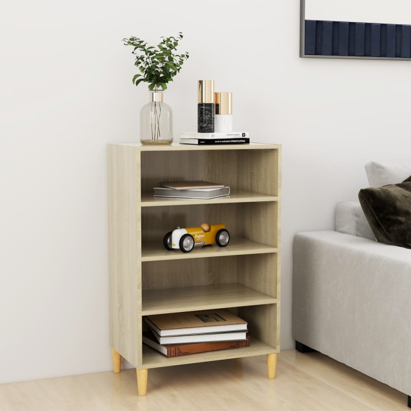 Sideboard Sonoma-Eiche 57x35x90 cm Holzwerkstoff