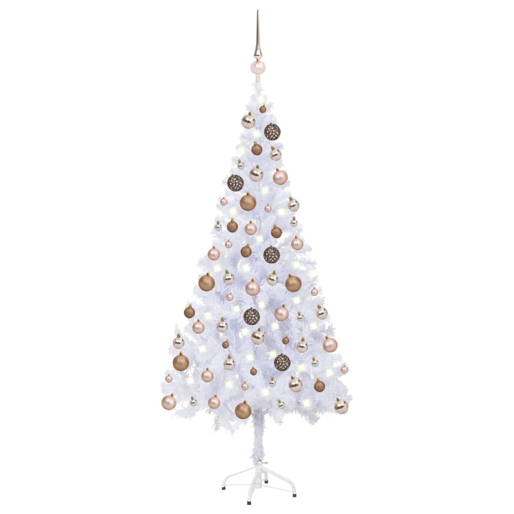 Künstlicher Weihnachtsbaum Beleuchtung Kugeln 180cm 620 Zweige