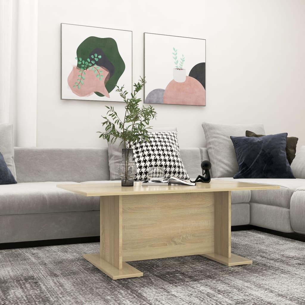Couchtisch Sonoma-Eiche 103,5x60x40 cm Holzwerkstoff