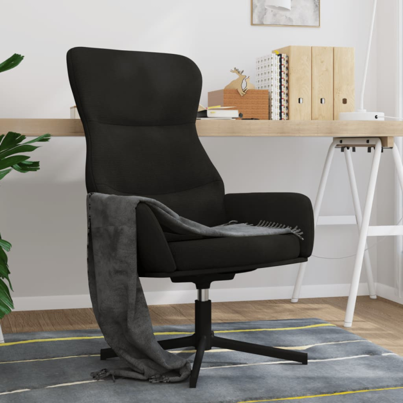 Relaxsessel Schwarz Samt