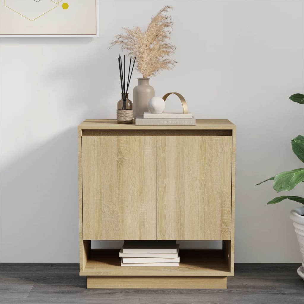 Sideboard Sonoma-Eiche 70x41x75 cm Holzwerkstoff