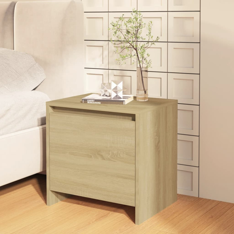 Nachttisch Sonoma-Eiche 45x34x44,5 cm Holzwerkstoff