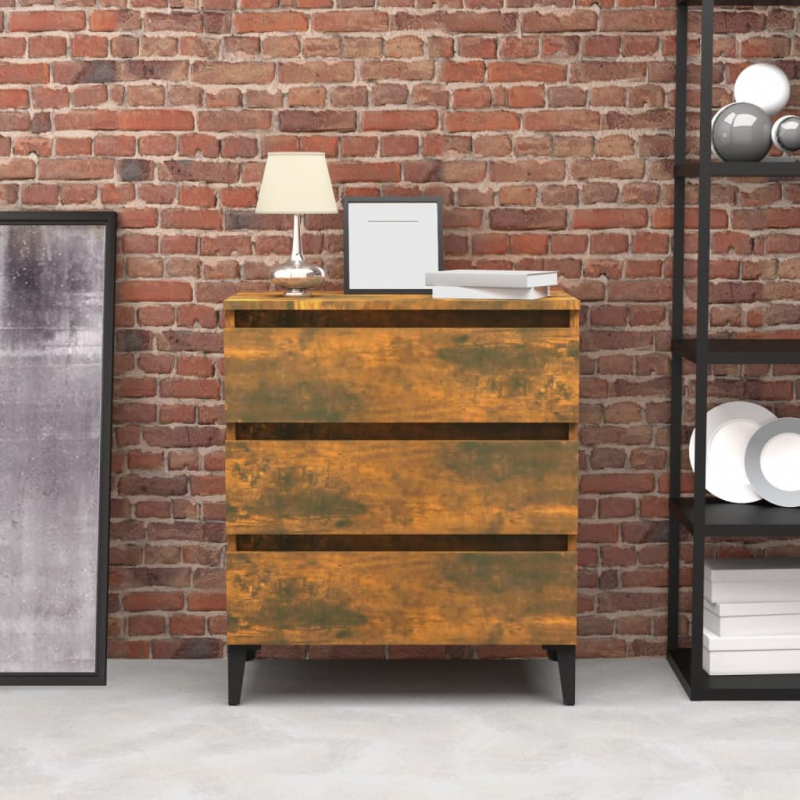Sideboard Räuchereiche 60x35x69 cm Holzwerkstoff