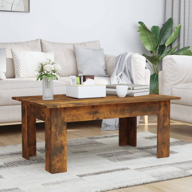 Couchtisch Räuchereiche 100x60x42 cm Holzwerkstoff