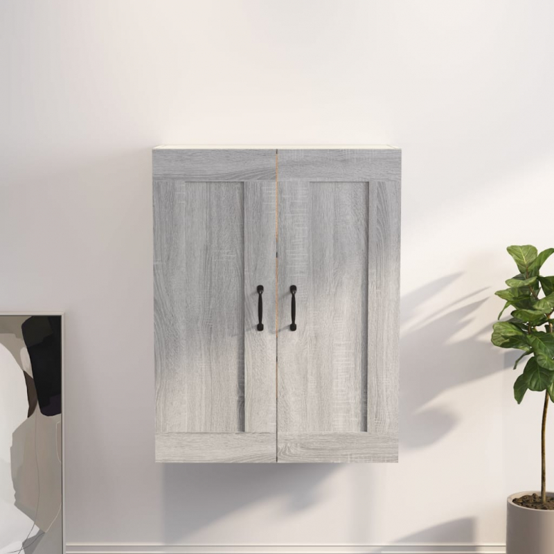 Hängeschrank Grau Sonoma 69,5x32,5x90 cm