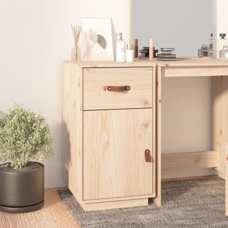 Schreibtisch-Schrank 40x50x75 cm Massivholz Kiefer