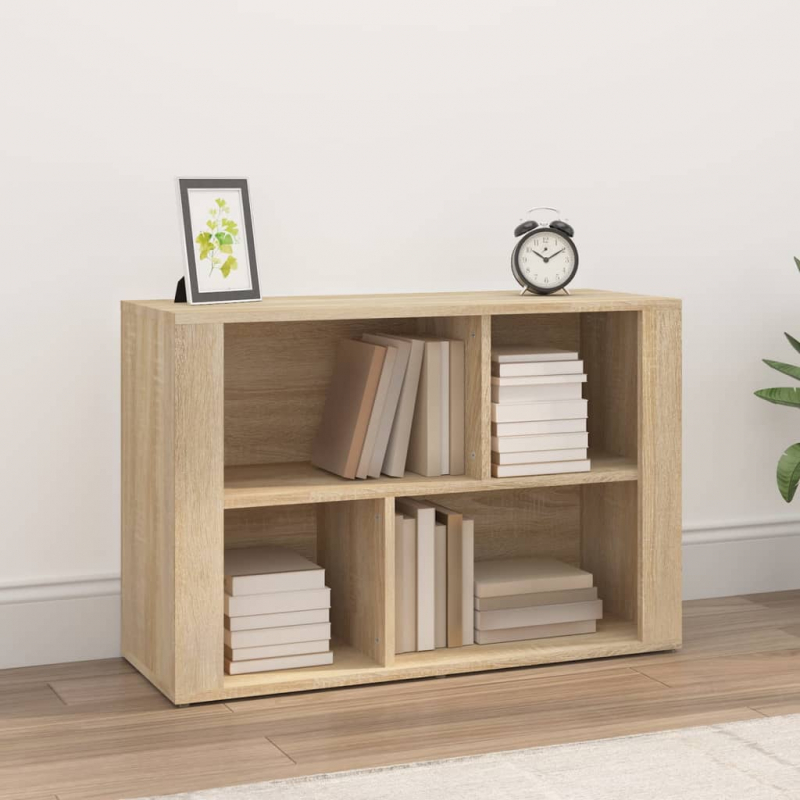 Sideboard Sonoma-Eiche 80x30x54 cm Holzwerkstoff