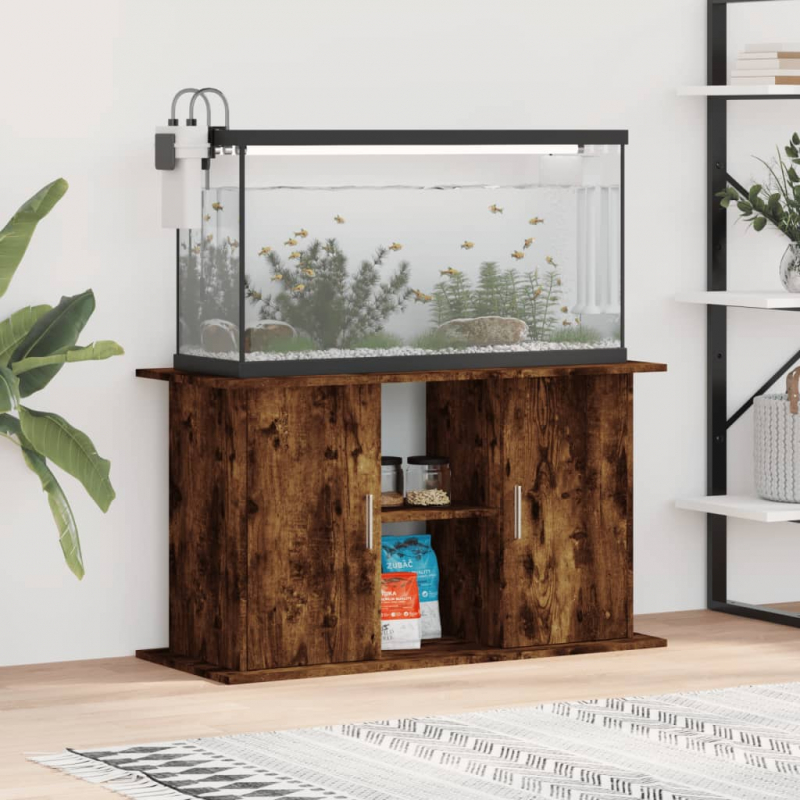 Aquariumständer Räuchereiche 101x41x58 cm Holzwerkstoff