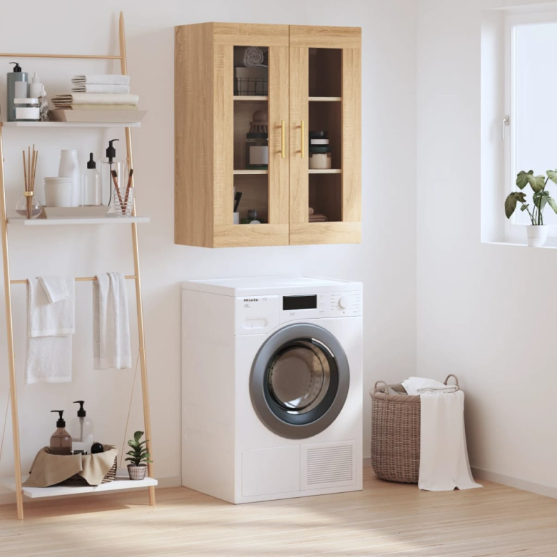 Wandschrank Sonoma-Eiche 69,5x34x90 cm