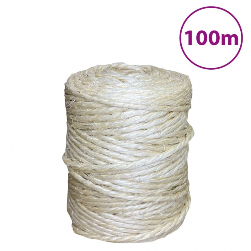 Seil 100% Sisal 4 mm 100 m