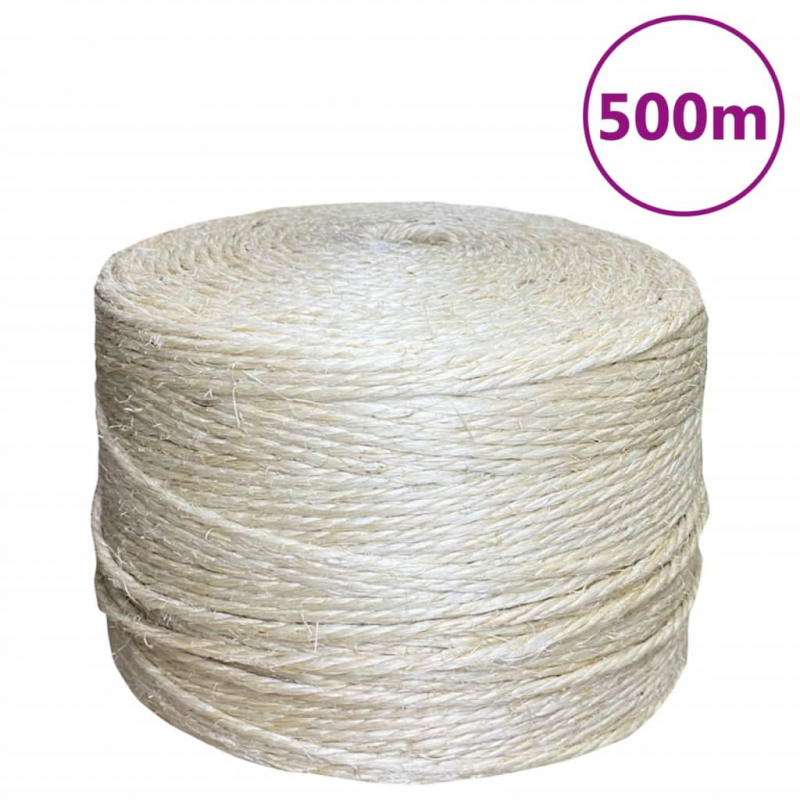 Seil 100% Sisal 4 mm 500 m