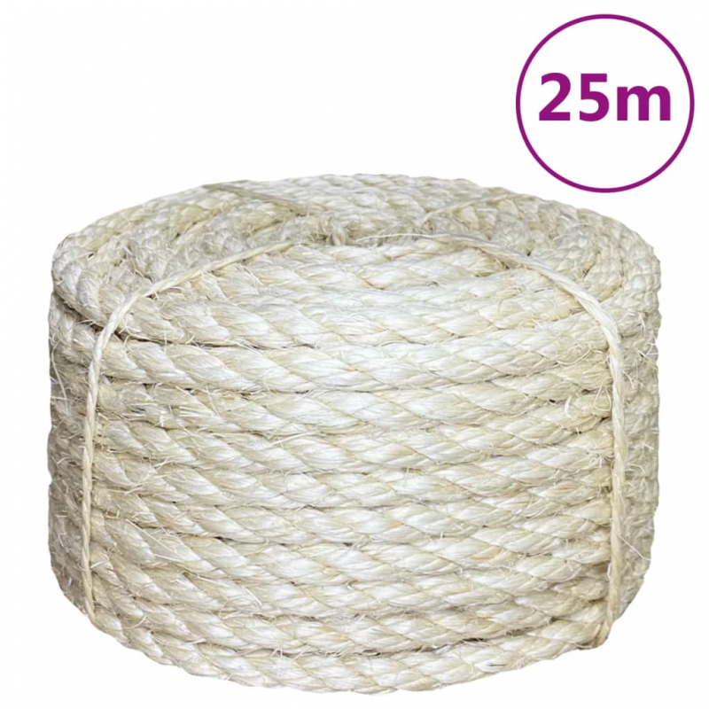 Seil 100% Sisal 12 mm 25 m