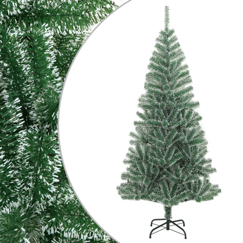 Künstlicher Weihnachtsbaum Beschneit Grün 150 cm