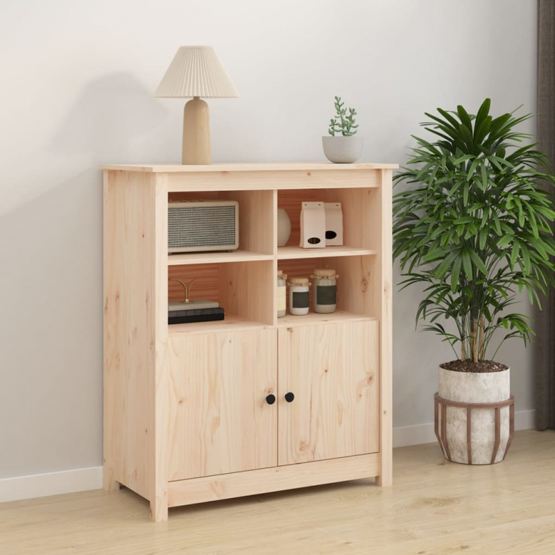 Sideboard 83x41,5x100 cm Massivholz Kiefer