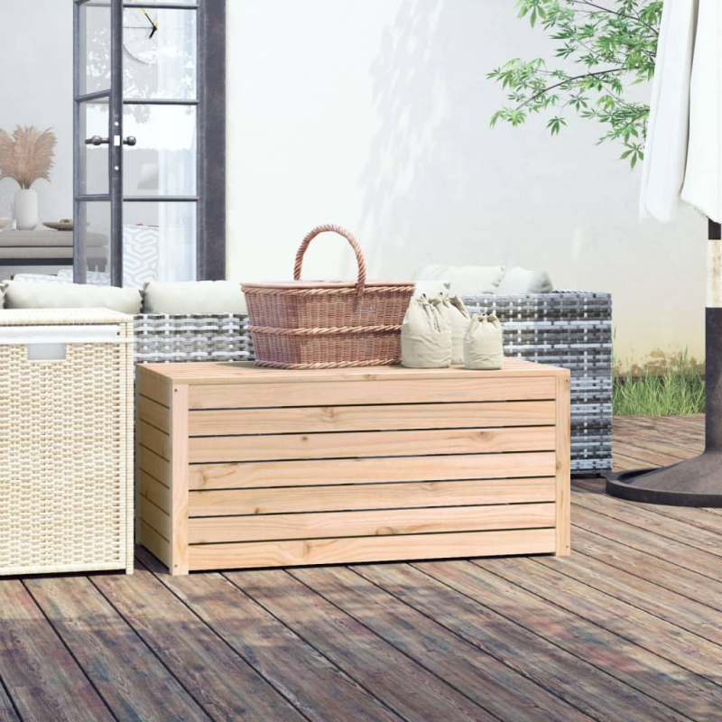 Gartenbox 101x50,5x46,5 cm Massivholz Kiefer