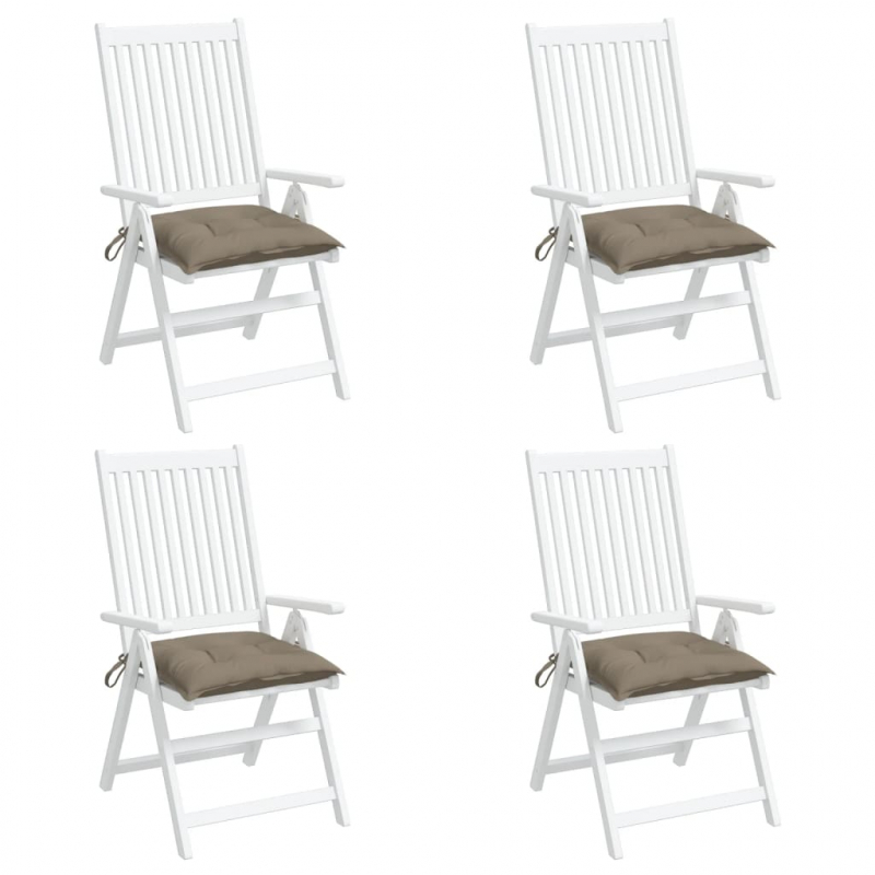 Palettenkissen 4 Stk. Taupe 50x50x7 cm Oxford-Gewebe