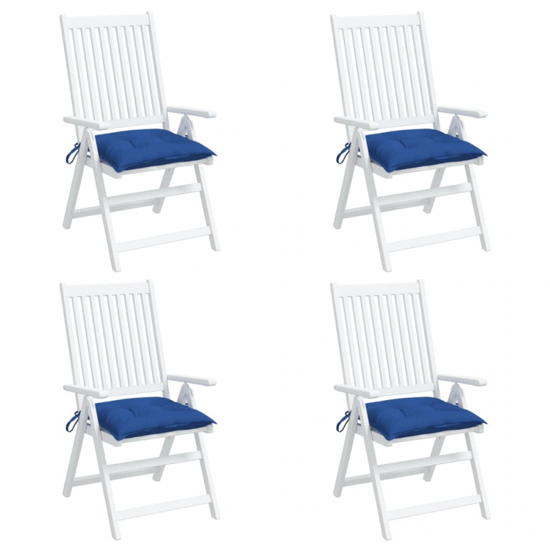 Palettenkissen 4 Stk. Blau 50x50x7 cm Oxford-Gewebe