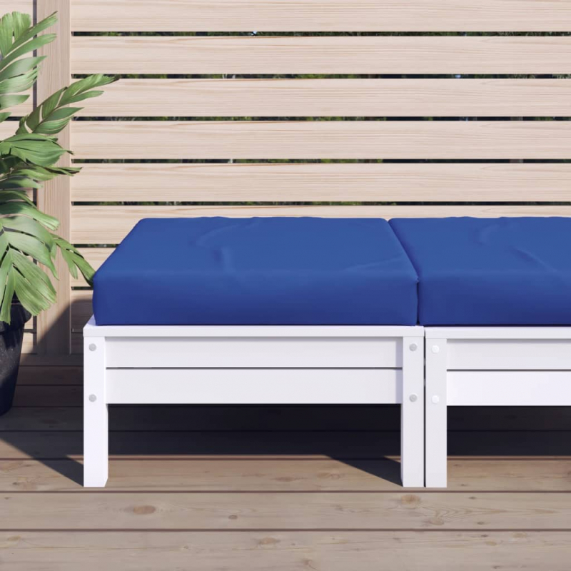 Palettenkissen Blau 60x60x9,5 cm Oxford-Gewebe