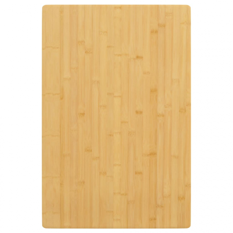 Tischplatte 60x100x1,5 cm Bambus