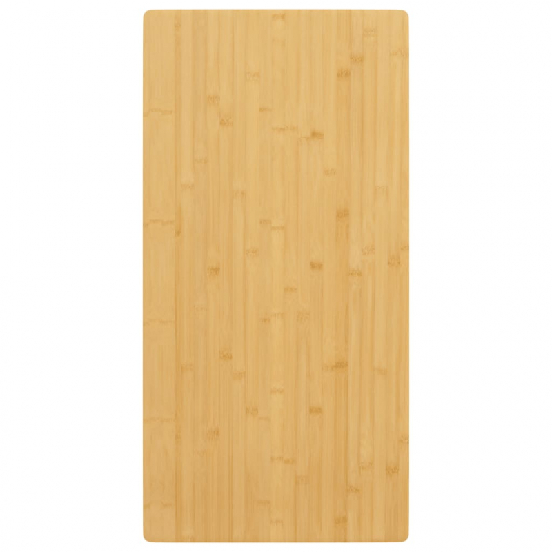 Tischplatte 40x80x2,5 cm Bambus