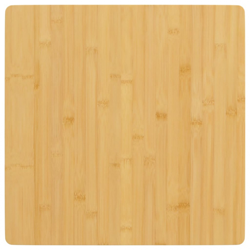 Tischplatte 40x40x4 cm Bambus