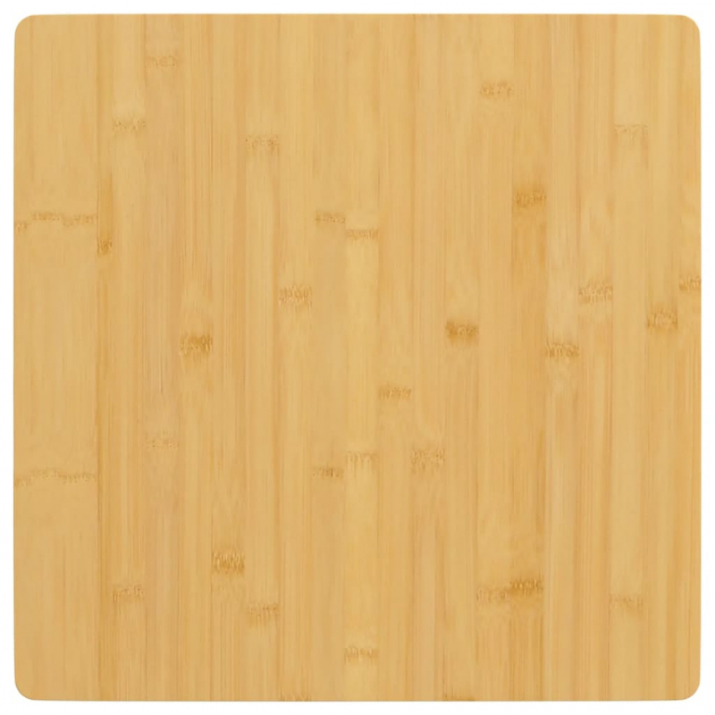 Tischplatte 50x50x4 cm Bambus
