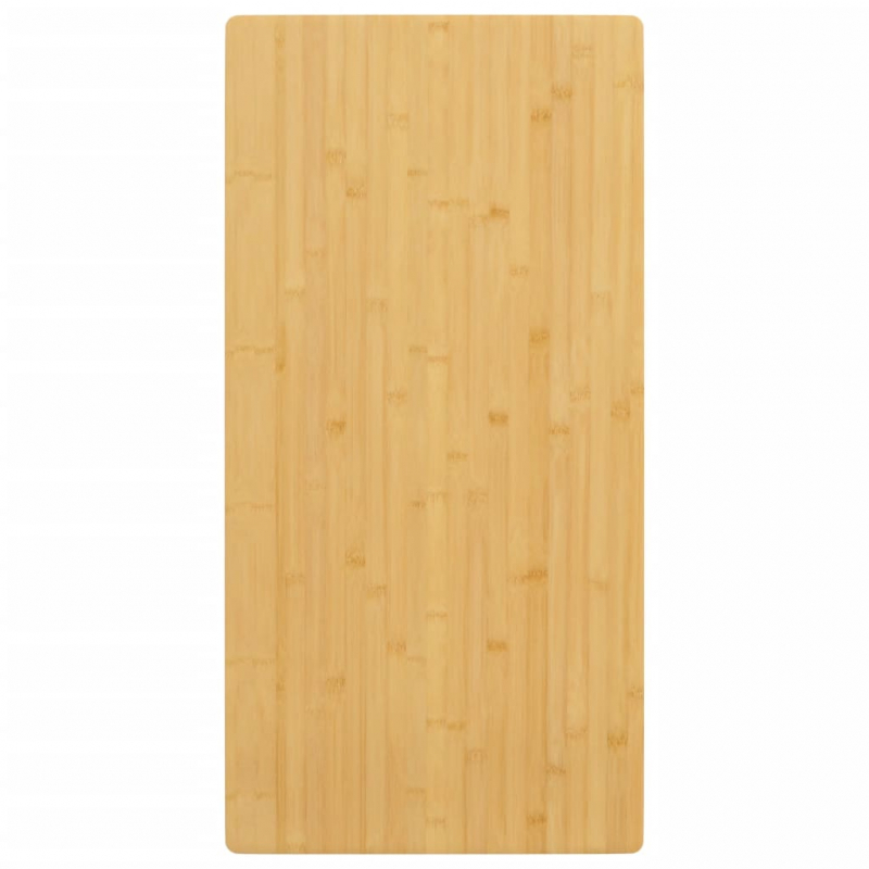 Tischplatte 40x80x2,5 cm Bambus