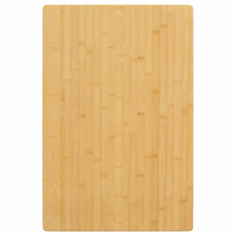 Tischplatte 60x100x2,5 cm Bambus