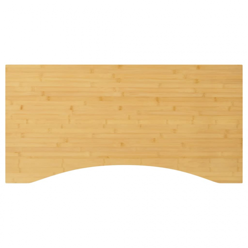 Schreibtischplatte 80x40x1,5 cm Bambus