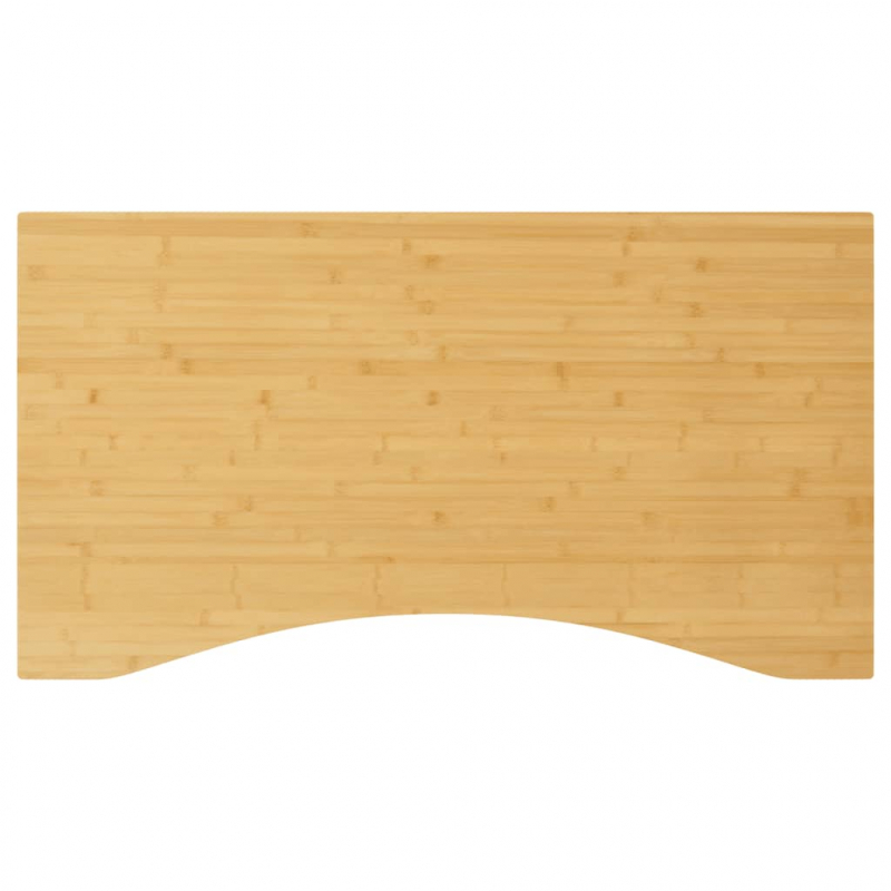 Schreibtischplatte 110x60x4 cm Bambus
