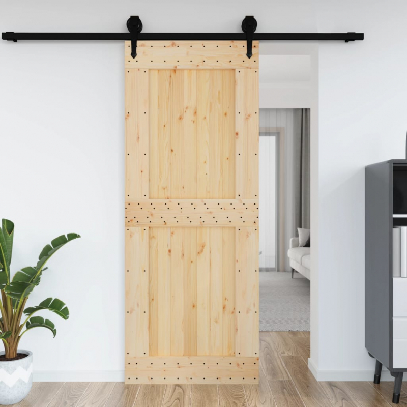 Tür NARVIK 90x210 cm Massivholz Kiefer