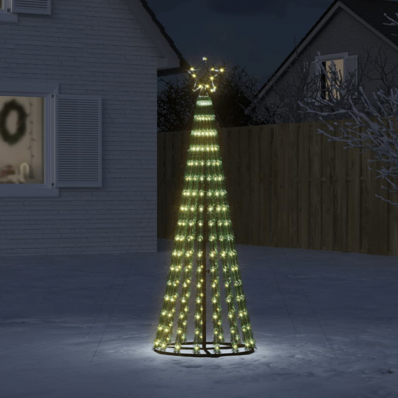 Weihnachtsbaum Kegelform 275 LEDs Warmweiß 180 cm