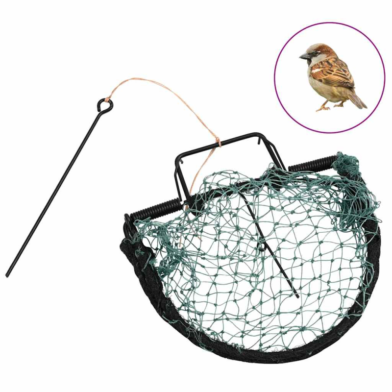 Vogelfalle Grün 20 cm Stahl