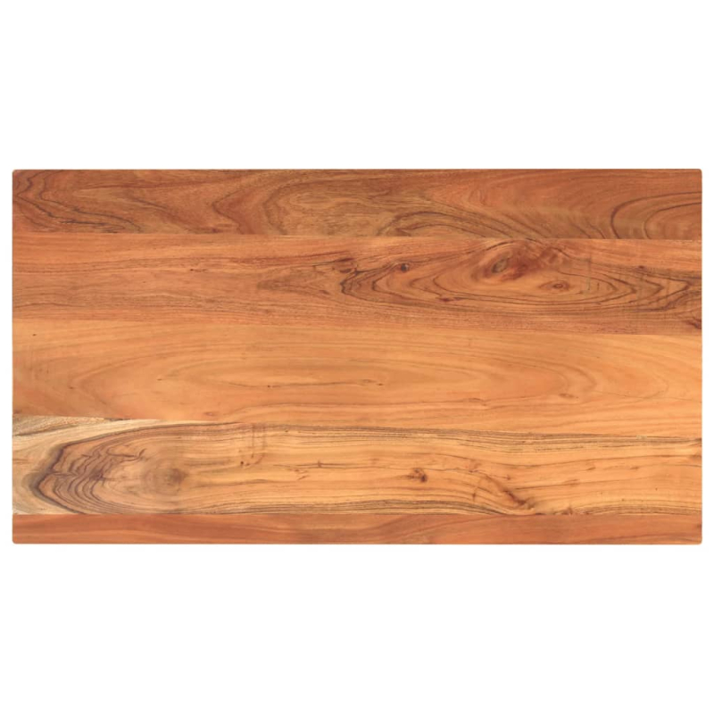 Tischplatte 120x60x2,5 cm Rechteckig Massivholz Akazie
