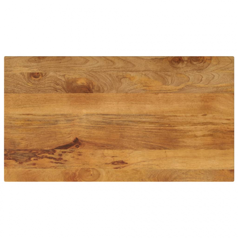 Tischplatte 120x50x2,5 cm Rechteckig Massivholz Mango
