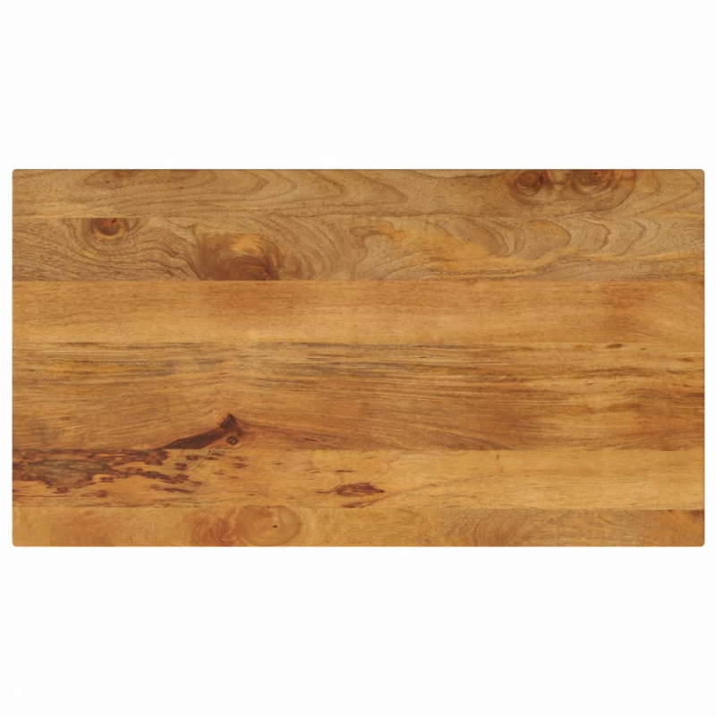Tischplatte 100x60x3,8 cm Rechteckig Massivholz Mango