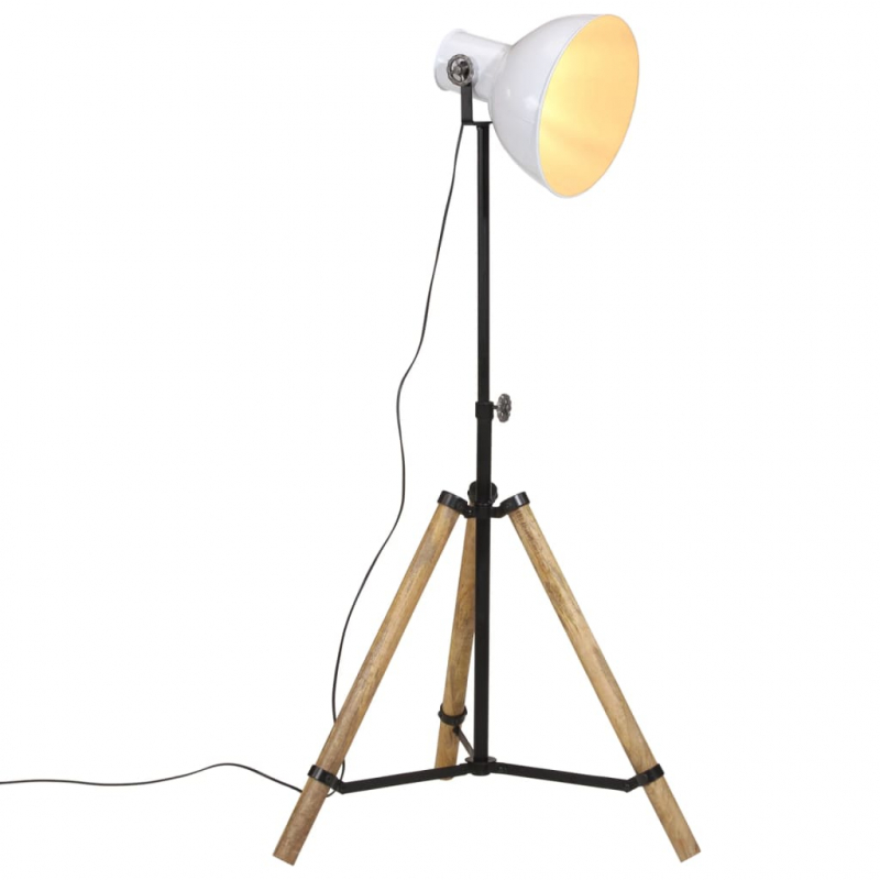 Stehleuchte 25 W Weiß 75x75x90-150 cm E27