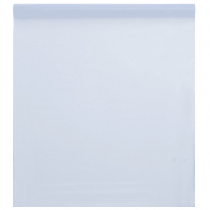 Fensterfolie Statisch Matt Transparent Weiß 45x2000 cm PVC