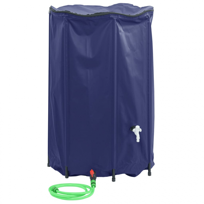 Wassertank mit Wasserhahn Faltbar 1000 L PVC