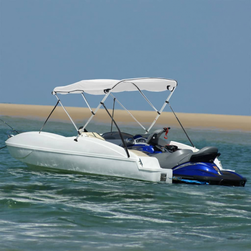 3-Bow Bimini-Top mit Seitenteilen 183x(185-198)x137 cm