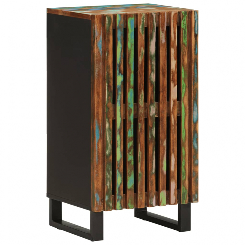 Sideboard 40x34x75 cm Massivholz Akazie