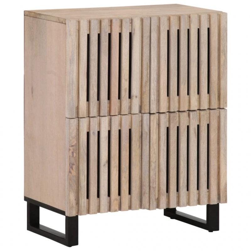 Sideboard 60x34x75 cm Massivholz Mango