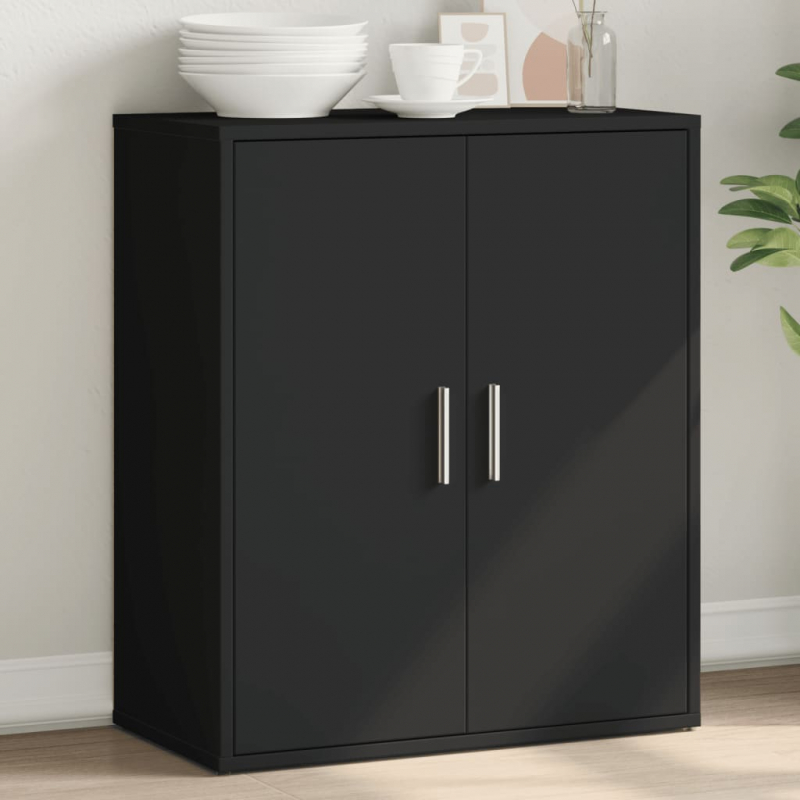 Sideboard Schwarz 60x31x70 cm Holzwerkstoff