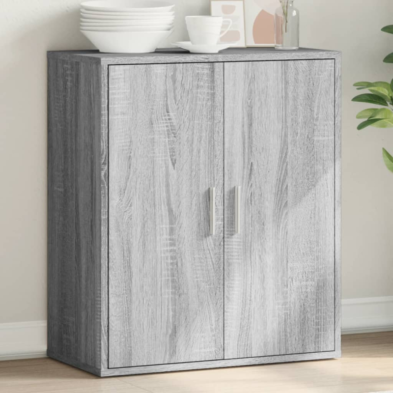 Sideboard Grau Sonoma 79x38x80 cm Holzwerkstoff