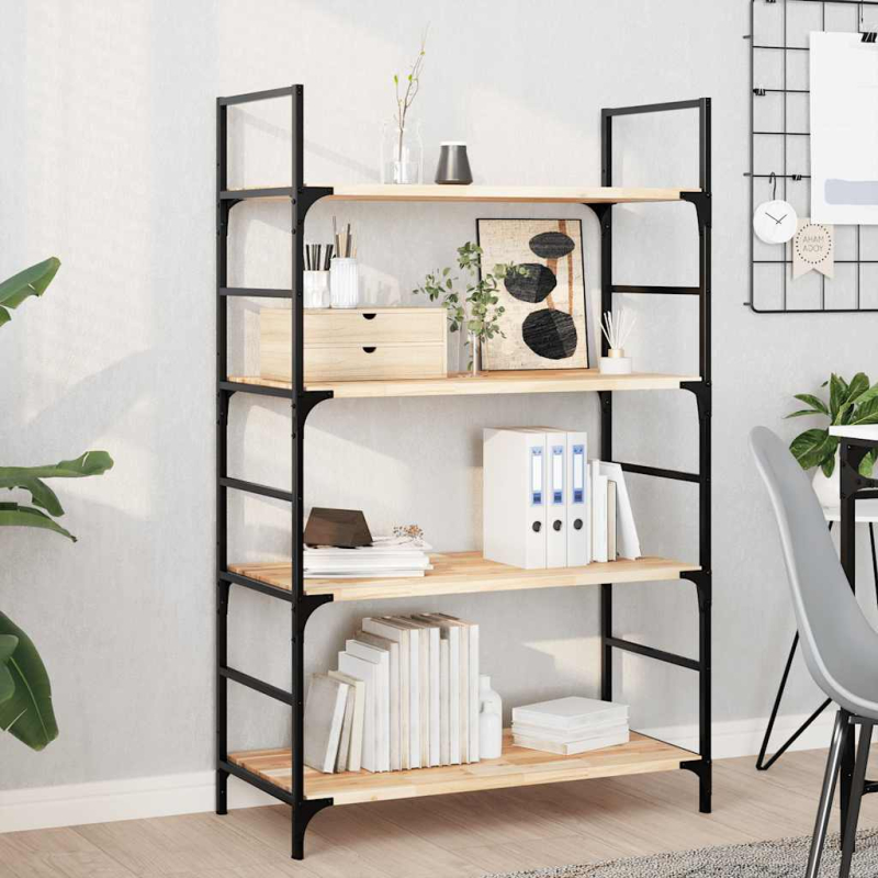 Schweberegal 80x40x2 cm Massivholz Akazie Unbehandelt