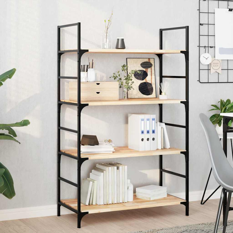 Schweberegale 2 Stk. 80x40x2 cm Massivholz Akazie Unbehandelt