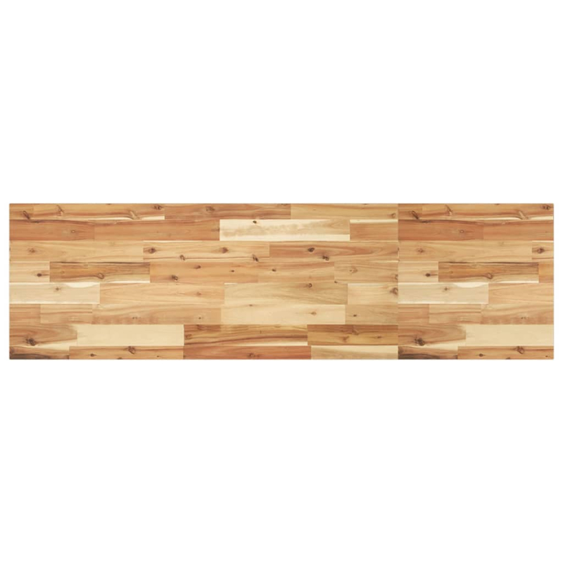 Waschtischplatte Ölbeschichtung 160x40x2 cm Massivholz Akazie