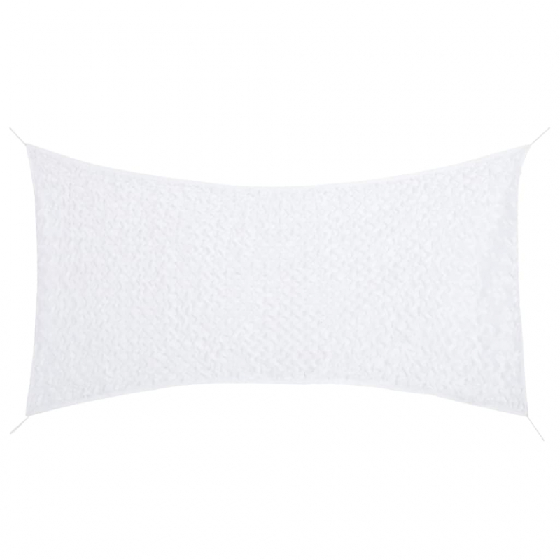 Tarnnetz mit Aufbewahrungstasche 292x213 cm Weiß
