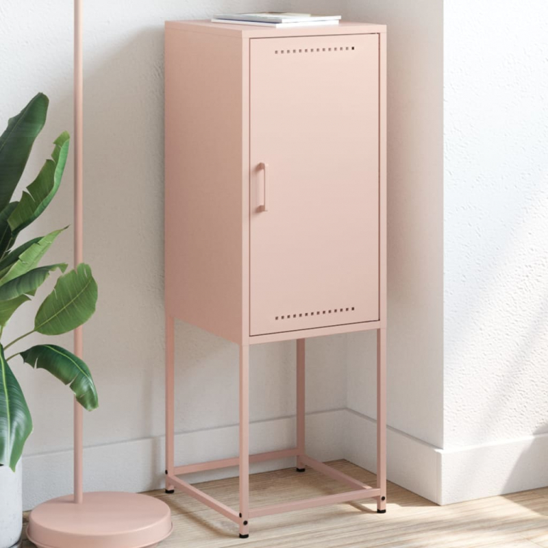 Highboard Rosa 36x39x107 cm Stahl